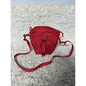 AUTHENTIC SUPREME NECK POUCH DARK RED